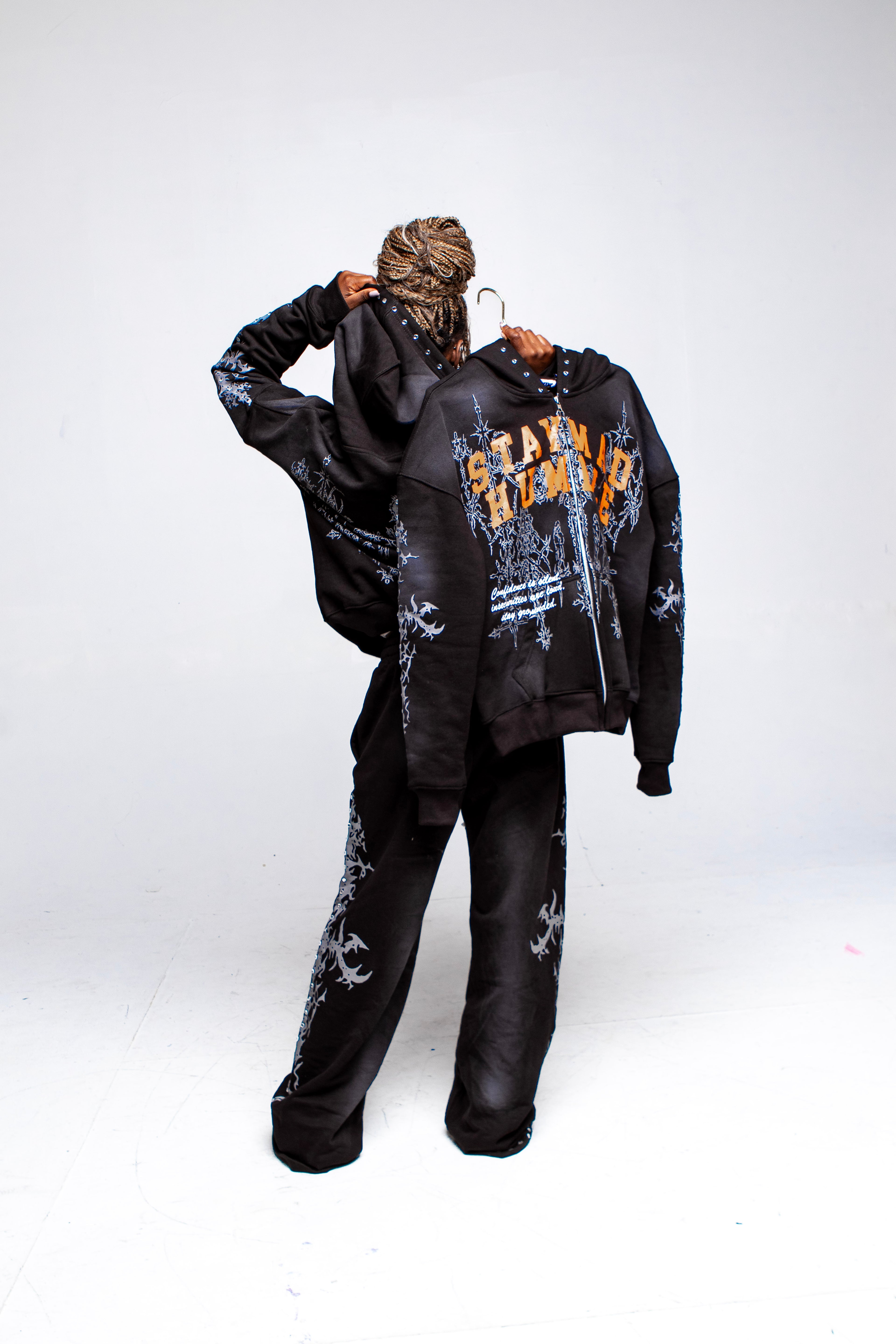 STAY MAD HUMBLE ZIP-UP